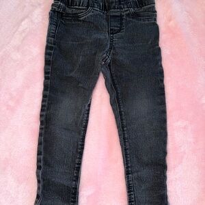 OshKosh B'gosh Girls Black Stretch Denim Pants